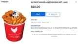 Your Independent Grocer - 30 Wings and Large Wedges for $20