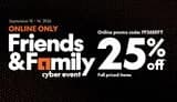 Sport Chek Friends &amp; Family Cyber Event 25% off - 3 days Online Only (Sept 10-14)