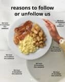 $1 traditional breakfast this weekend for rewards members